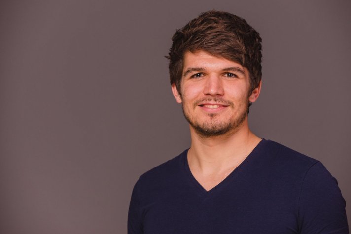 A photo of Jan Kleint showing a man with short brown hair